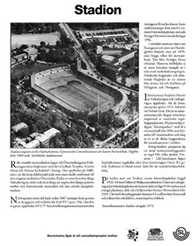 Stadion - kort beskrivning av områdets historia