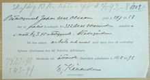 Plåtslageriarbetaren Johan Axel Olsson, 40, anhållen efter att ha sovit i Stadsgården 12 augusti 1898 - polismeddelande