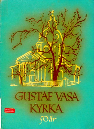 Omslag Gustaf Vasa kyrka 50 år