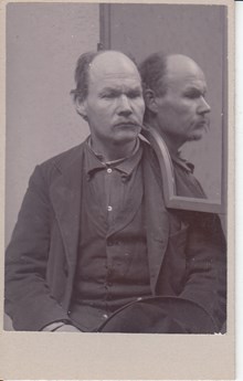 Johan Robert Pettersson - polisfotografi 1903