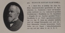 Henrik Gustaf Olof Enell. Ledamot av stadsfullmäktige 1900-1912