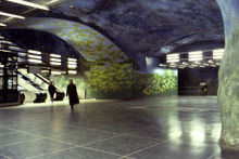 Universitetets tunnelbanestation år 1976