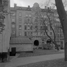 Hantverkargatan 11 från Kungsholms kyrka (Ulrika Eleonora).
