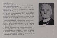 Carl Lindhagen. Ledamot av stadsfullmäktige 1903-1941
