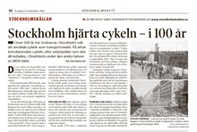 Stockholm hjärta cykeln - i 100 år
