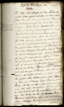 Domen mot Carl Eric Vesterlund i Stadens kämnärsrätt år 1819