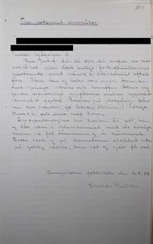 Karl Gustaf 11 år anmäls till specialskola- 1922