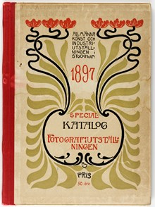 Specialkatalog från Allmänna konst- och industriutställningen 1897