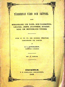 ”Tändernas vård och skötsel”  1849