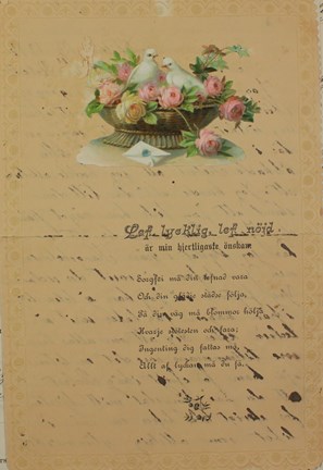 Kärleksbrev till Robert Thurgren 1894