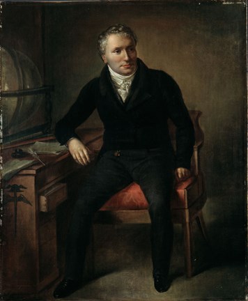  Helfigursporträtt av sittande man vid ett skrivbord 