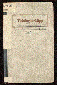 Tidningsurklipp för Renhållningsstrejken 1905, från den 20/5 t.o.m. d. 27/5 1905. Del I