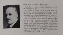 Henrik Kinmanson. Ledamot av stadsfullmäktige 1917-1927