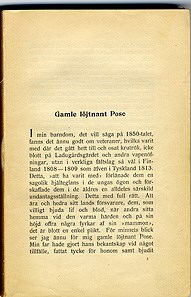 Gamle löjtnant Pose / Adolf Hellander