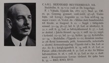 Carl Reuterskiöld. Ledamot av stadsfullmäktige 1929-1938