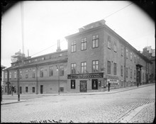 Hörnet av Götgatan 1 och Hornsgatan från nordväst