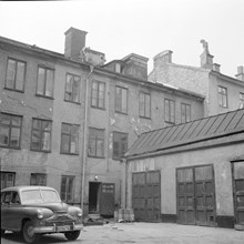 Gårdsinteriör, Linnégatan 55 - 57