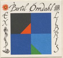 Bertil Örndahls exlibris