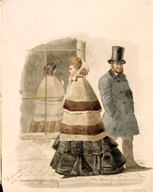 La Gernandt omkring 1850