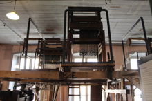 Jacquardmekanik från 1800-talet