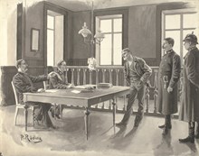 Hos polisen 1906
