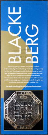 Tryckt folder om Blackeberg