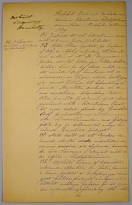 Protokoll hållit vid Brittiska och allmänna federationens filialavdelnings sammanträde i Stockholm den 28 mars 1879