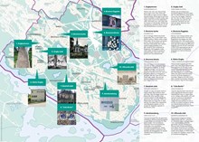 Upptäck staden: guidekarta för Bromma