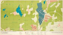 Karta "Jordbro" år 1969