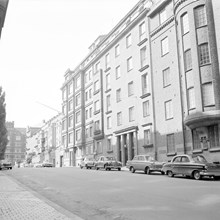 Ulrikagatan 15  och 13 samt 11mot Fredrikhovsgatan