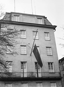 Villagatan 17. Sovjetunionens ambassad