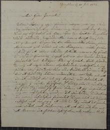 Sophie Myhrman om livet på Rosenvik - brev 20-21 juli 1826