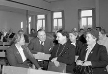 Rektorsmöte på Norrmalms kommunala flickskola