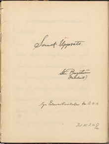 Elevuppsats av Sten Bergström, Betydelsen av ett sunt idrottsliv - Nya Elementarskolan VT 1912