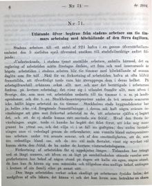 Stadens arbetare kräver sänkt arbetstid - Stadsfullmäktiges utlåtande 1894