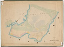 HK 1:5. Karta över en del av Kungliga Djurgården år 1861