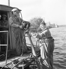 Dykare i Stockholm 1951