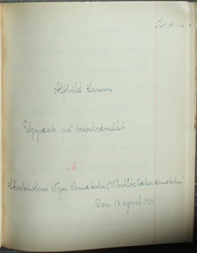 Satir och humor - Alfhild Lamms studentskrivning 1907
