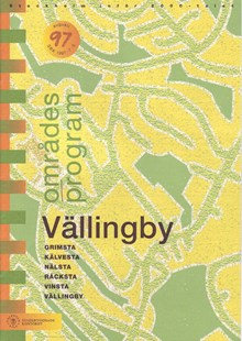 Områdesprogram för Vällingby 1997