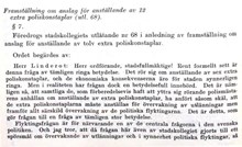 Stockholmspolisen anklagas för att behandla flyktingar som förbrytare – debatt i stadsfullmäktige 1939