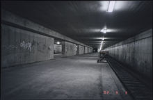 Kymlinge tunnelbanestation år 2002
