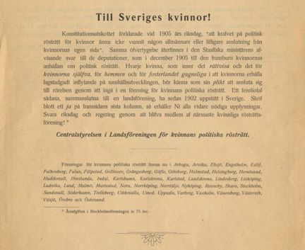 Svart trycktext på gulnat papper