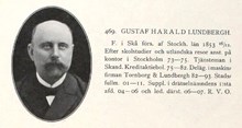 Gustaf Harald Lundbergh, ledamot av Stadsfullmäktige