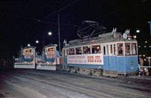 Spårvägens luciatåg 1964