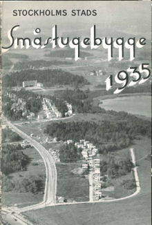 Stockholms stads småstugebygge 1935