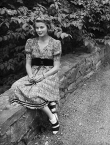 Skådespelaren Ingrid Bergman.