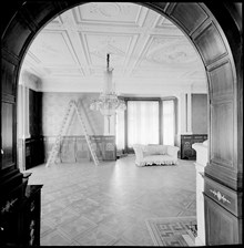 Brahegatan 47-49. Wallenbergs villa. Stora salongen