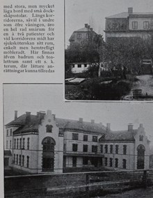 Beskrivning av Kronprinsessan Lovisas vårdanstalts nya barnsjukhus - ur tidskriften "Hvar 8 dag" 1899