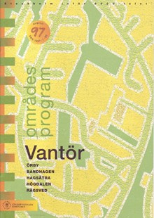 Områdesprogram för Vantör 1997