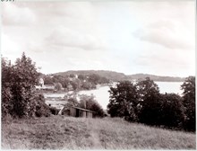 Utsikt från Stora Blecktornet över Barnängen och Hammarby sjö